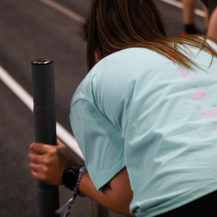 STATEMENT Camiseta Oversized (Turquesa)