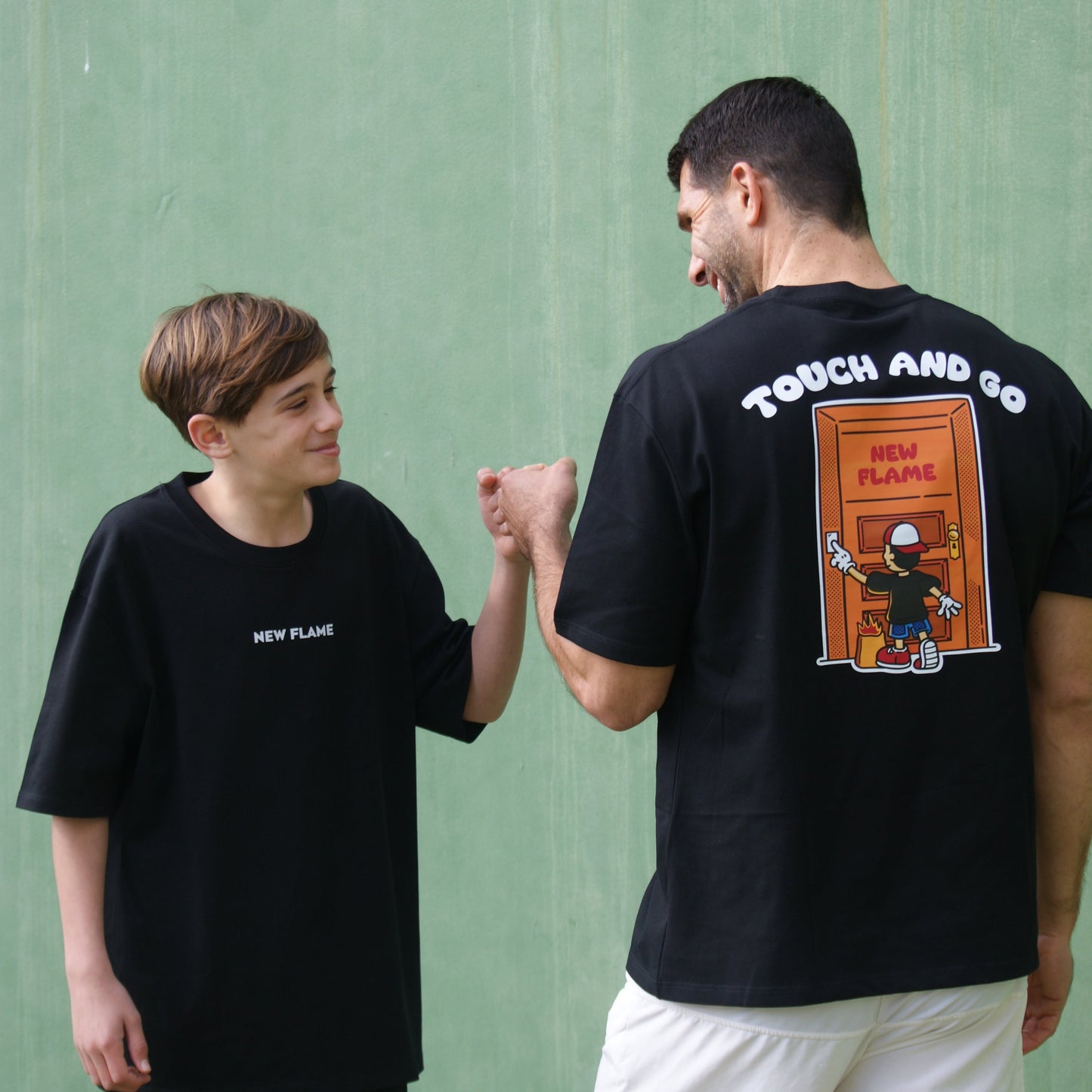 TOUCH AND GO Camiseta Oversized EDICION LIMITADA