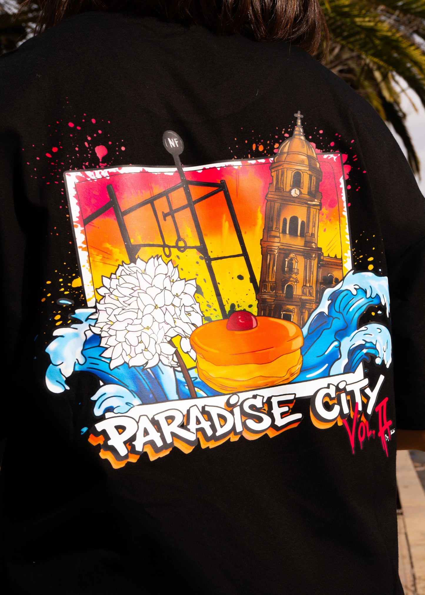 PARADISE CITY VOL II - camiseta Oversize unisex EDICIÓN LIMITADA