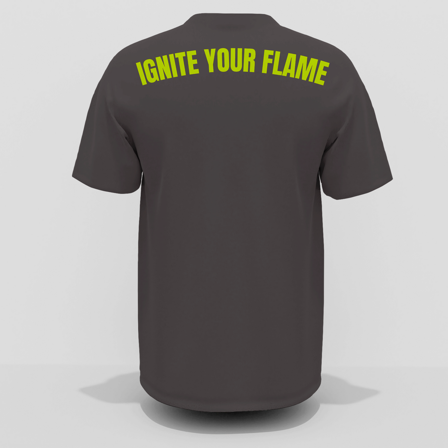 VOID Camiseta Oversized (Gris-amarillo fluor)