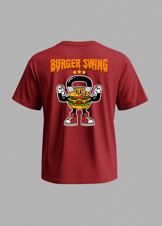 LA RECOMPENSA - Burger Swing camiseta Oversize unisex EDICIÓN LIMITADA