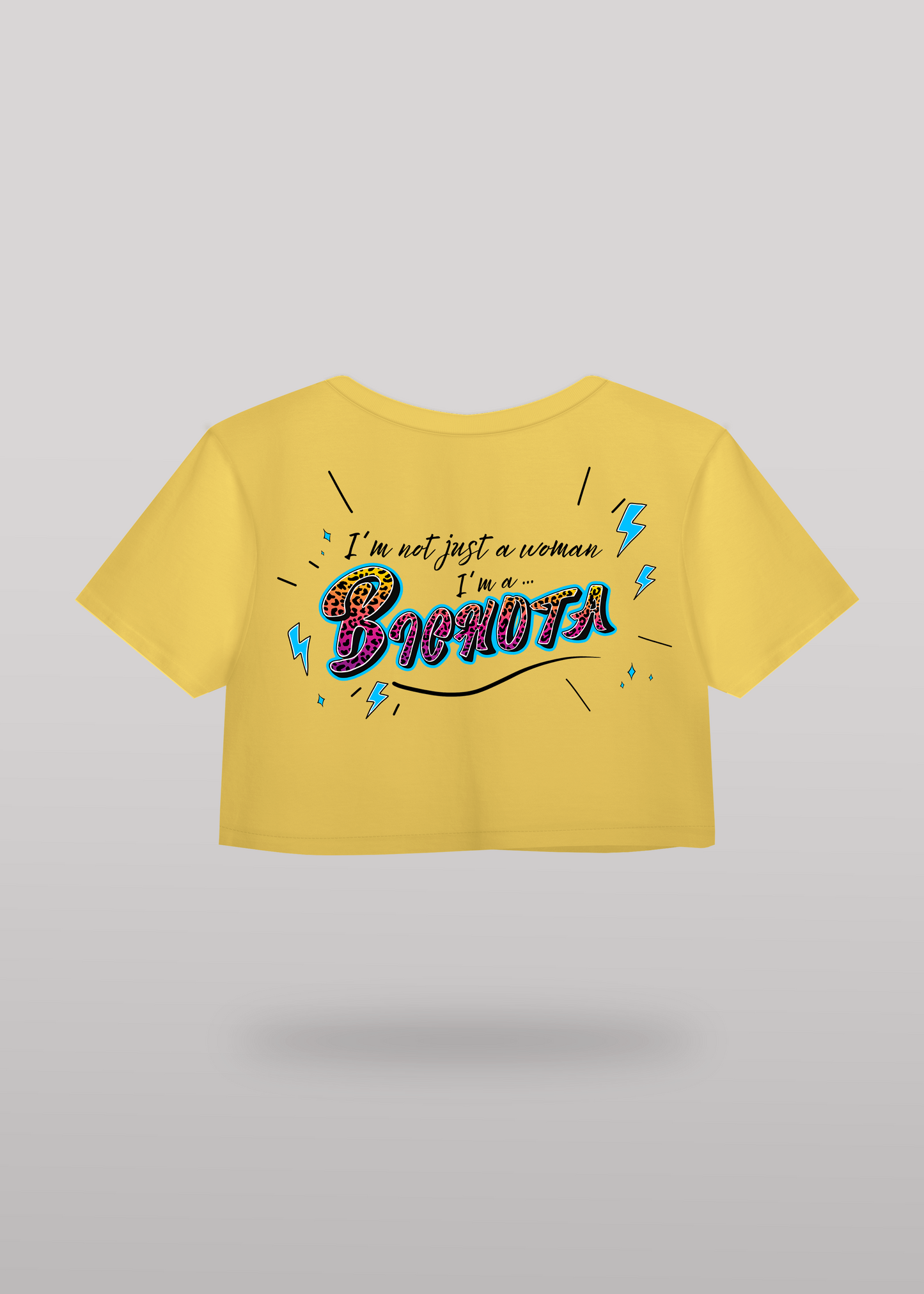 Crop Top BICHOTA - Amarillo