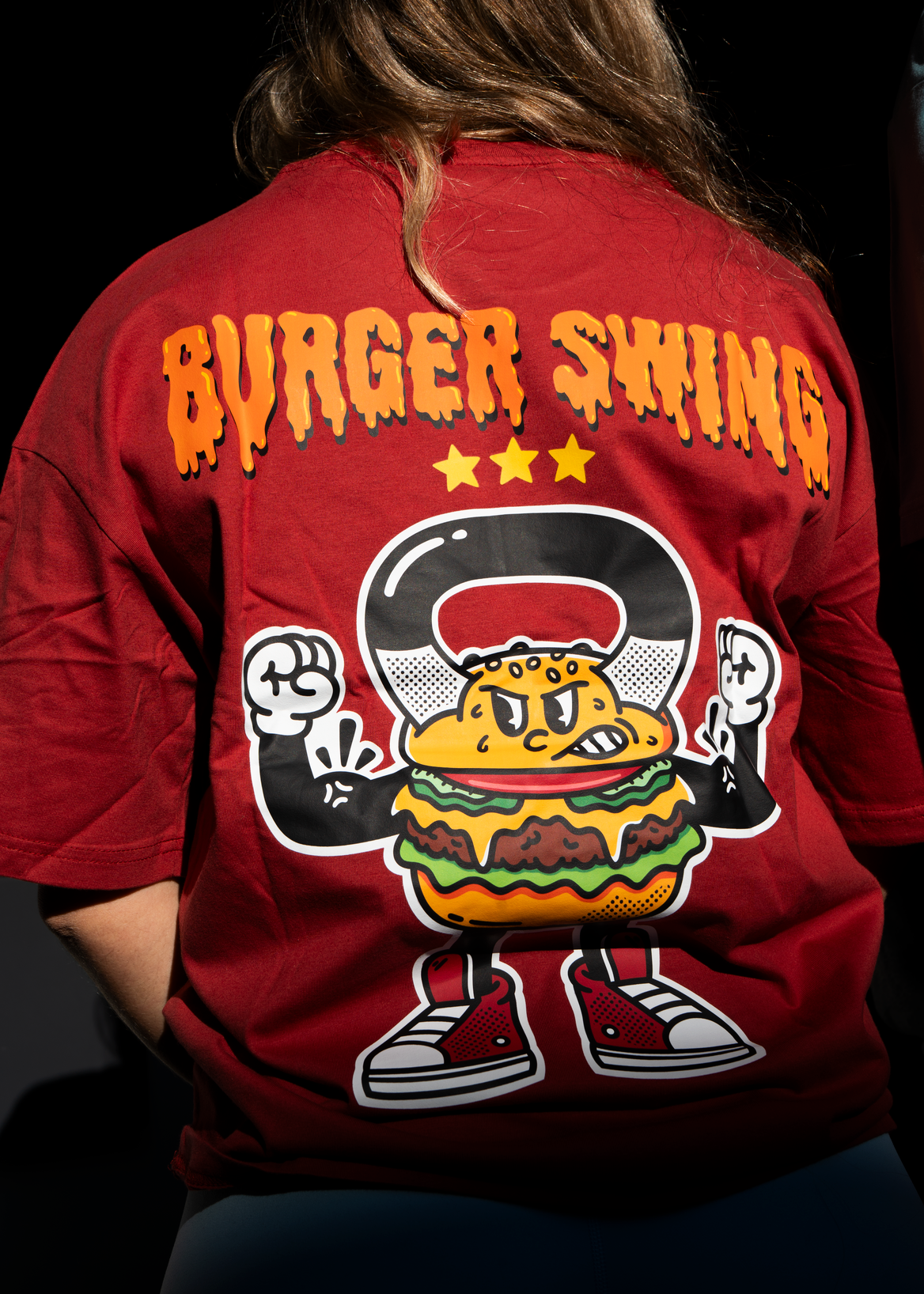 LA RECOMPENSA - Burger Swing camiseta Oversize unisex EDICIÓN LIMITADA