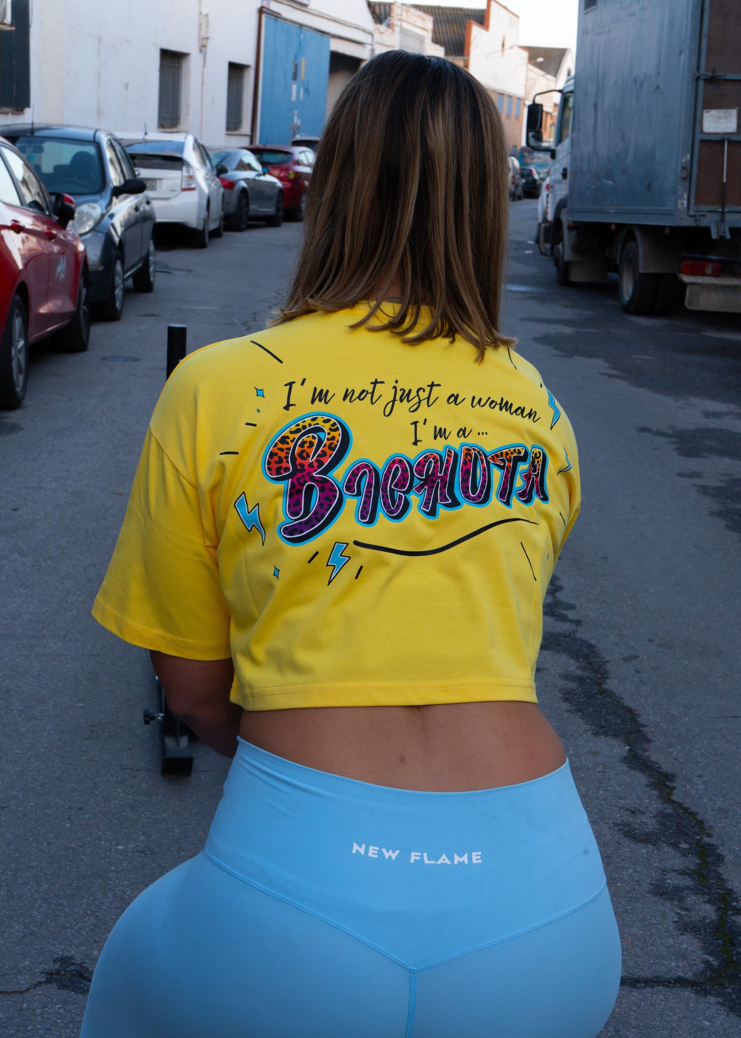 Crop Top BICHOTA - Amarillo