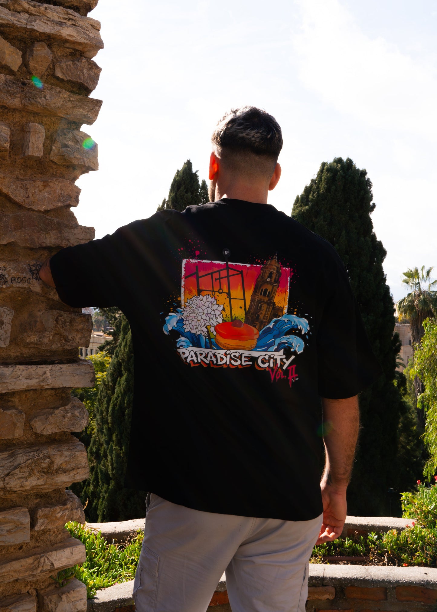 PARADISE CITY VOL II - camiseta Oversize unisex EDICIÓN LIMITADA