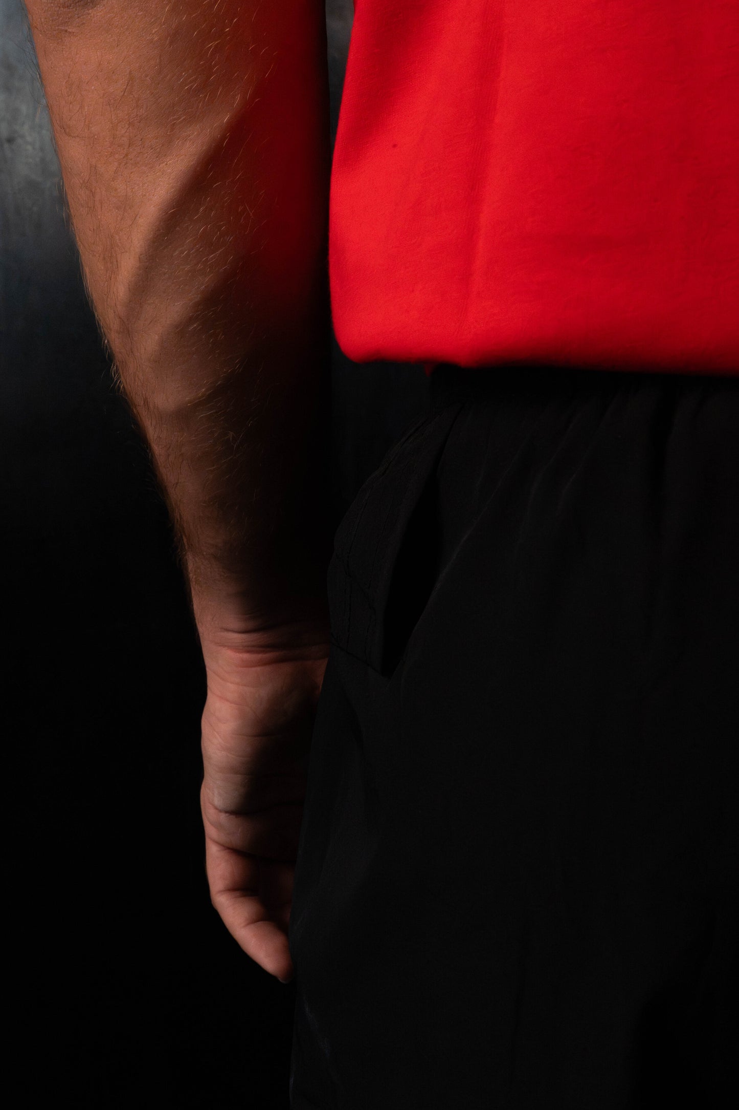 Hybrid - Pantalones con malla (negro)