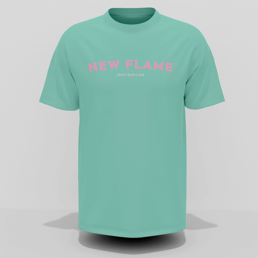 STATEMENT Camiseta Oversized (Turquesa)