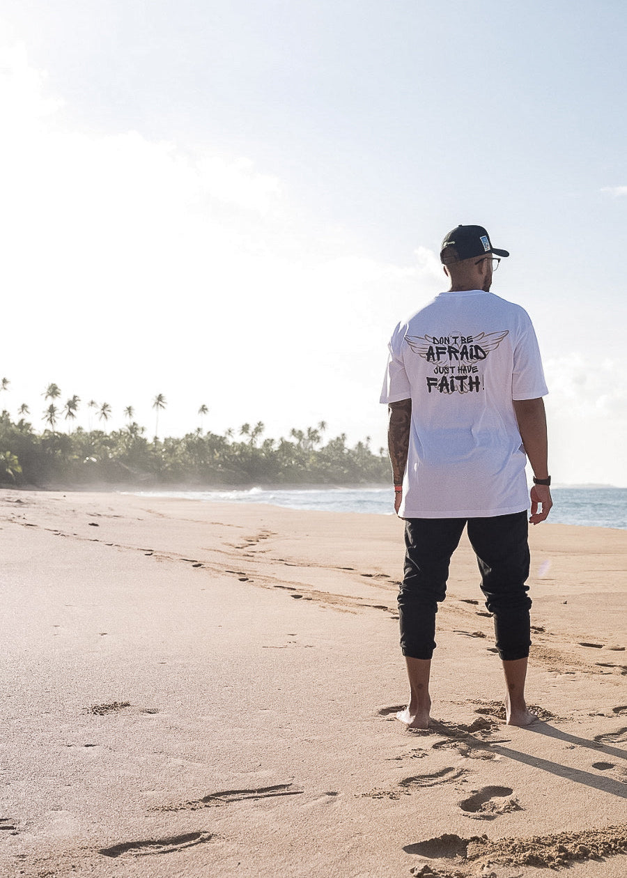 Preventa - Majestic x New Flame - "FAITH" Blanco - EDICIÓN LIMITADA