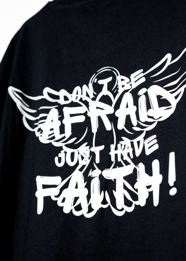 Preventa - Majestic x New Flame - "FAITH" Negro - EDICIÓN LIMITADA